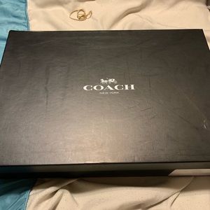 Brand new coach rain boots never worn